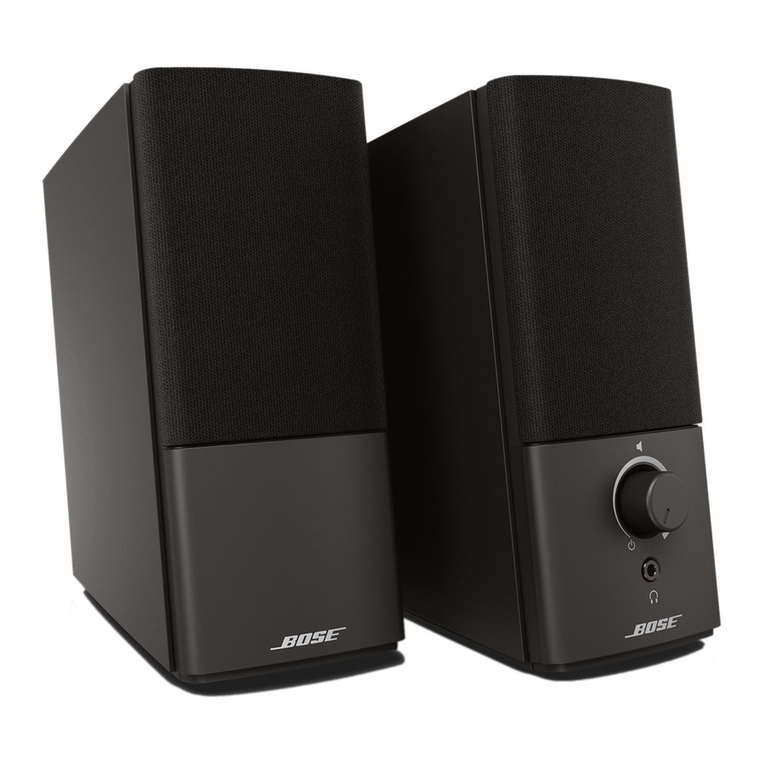Bose Companion 2 Series III Quick setup guide
