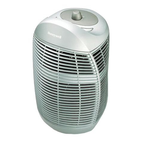 Honeywell 40100 - SilentComfort Dual Air Filter System Safety instructions