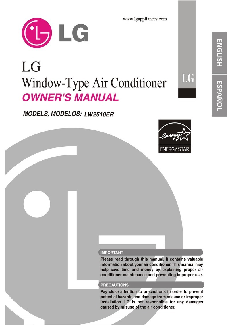 LG LW2511ER User manual