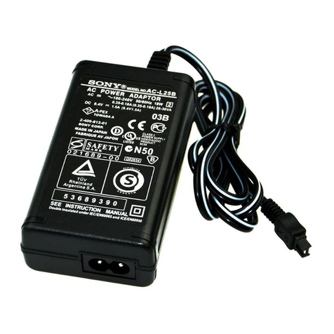 Sony AC-L25B User manual
