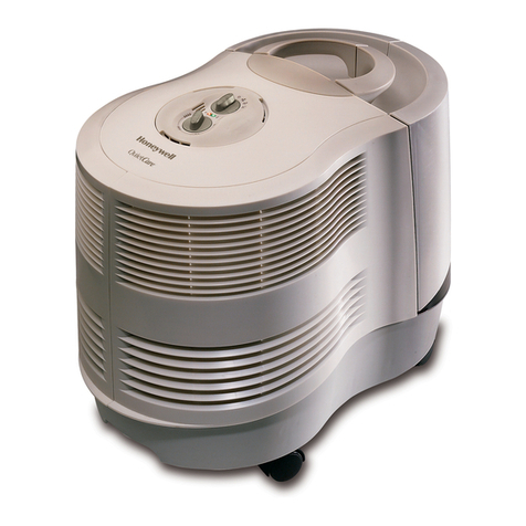 Honeywell HCM6011I - QuietCare Console Humidifer User manual