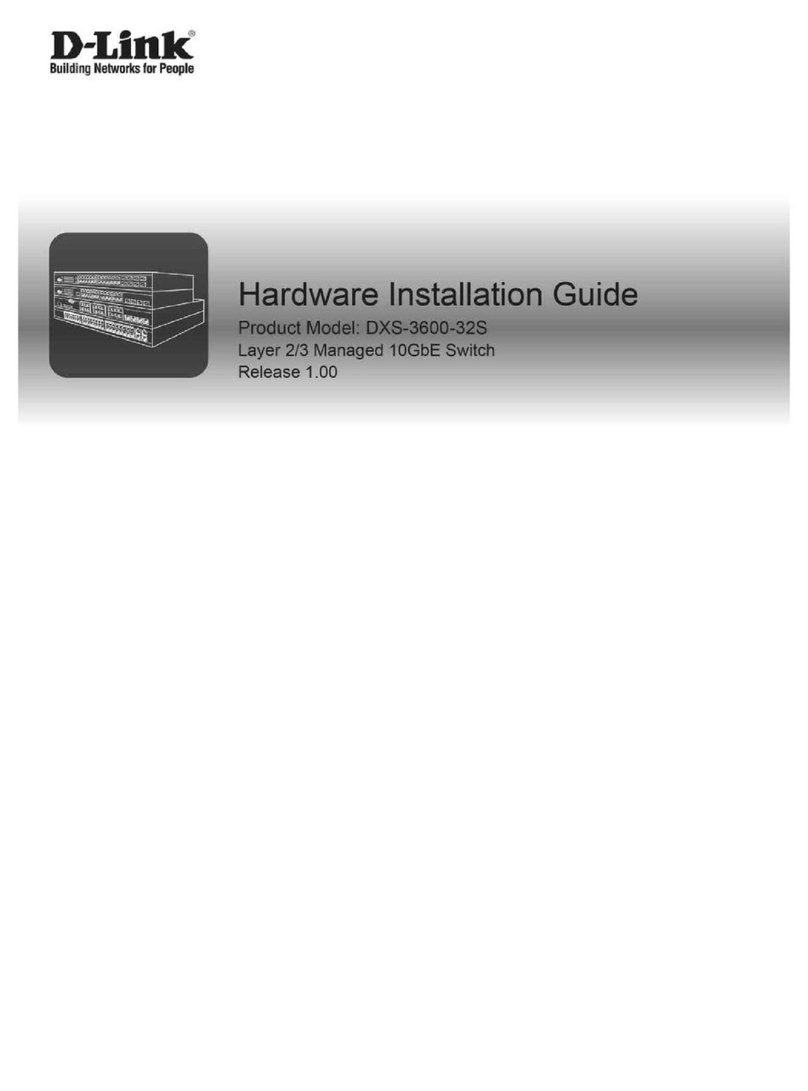 D-Link DXS-3600-EM-4QXS Manual