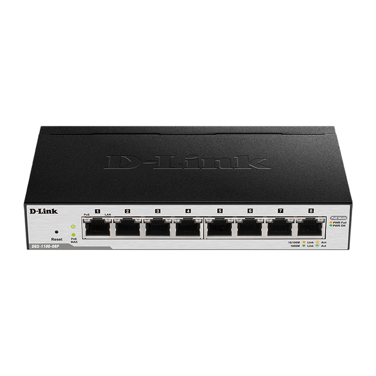 D-Link EasySmart DGS-1100-08P User manual
