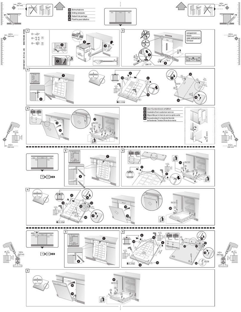 Bosch SGV63E03UC User manual