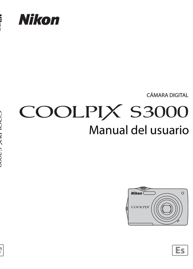 Nikon Coolpix S3000 User manual