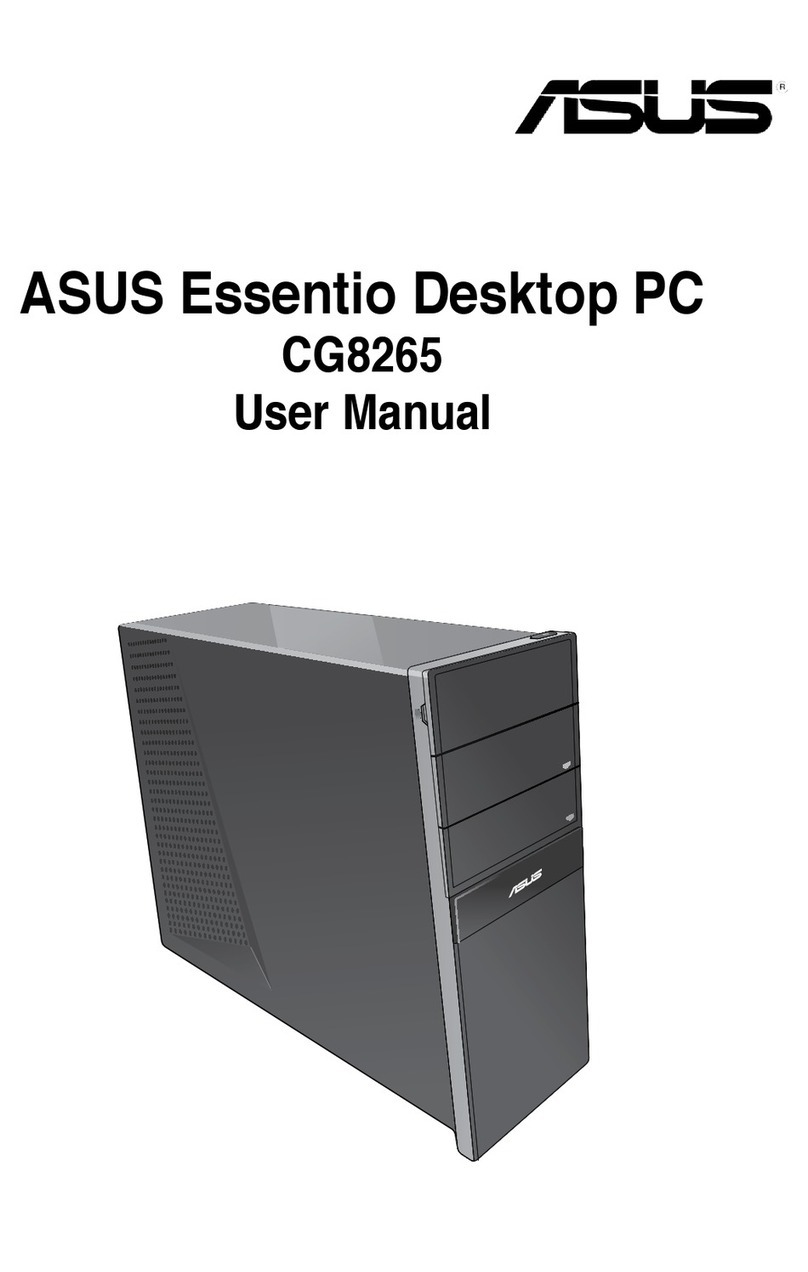 Asus Essentio CG8265 user manual