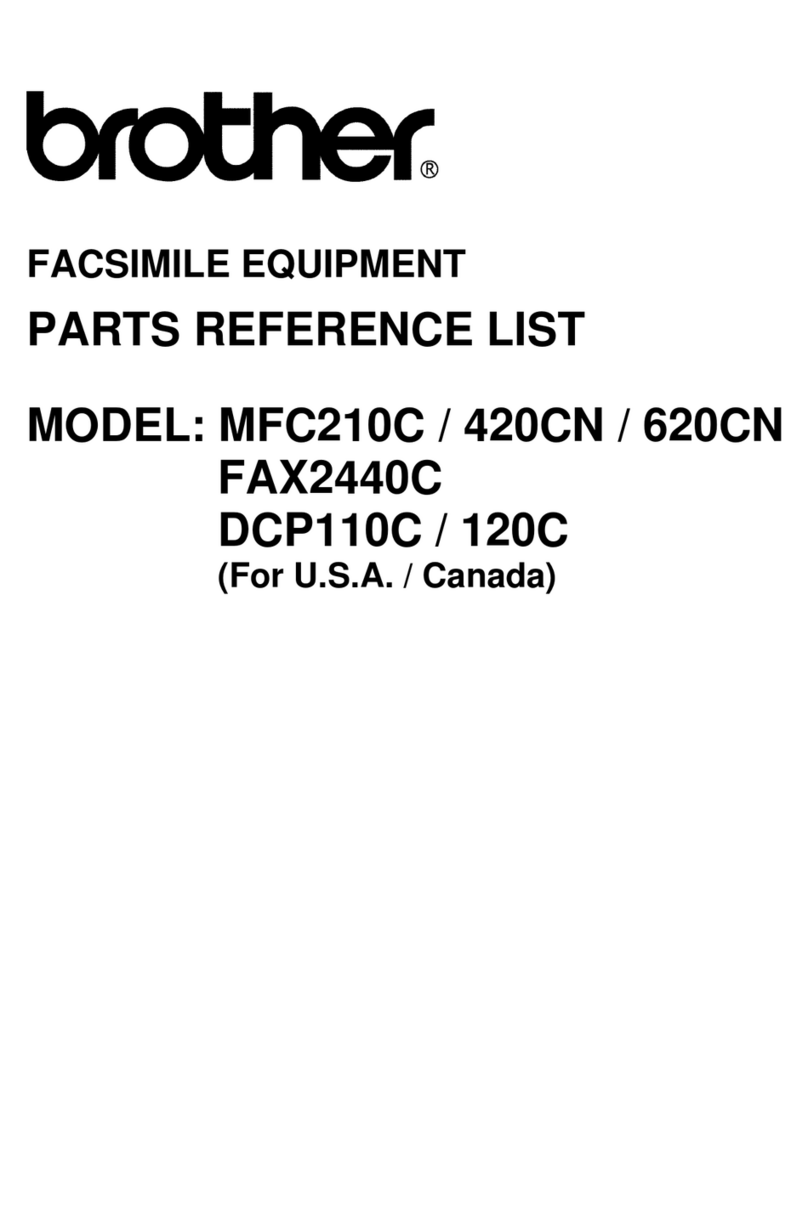 Brother FAX-2440C User manual