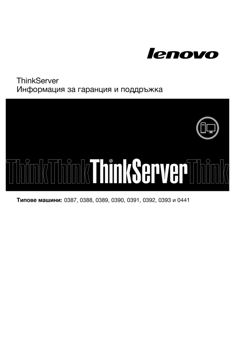 Lenovo ThinkServer TS430 Guide Lenovo ThinkServer TS430 Guide