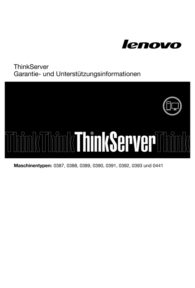 Lenovo ThinkServer TS430 Guide Lenovo ThinkServer TS430 Guide