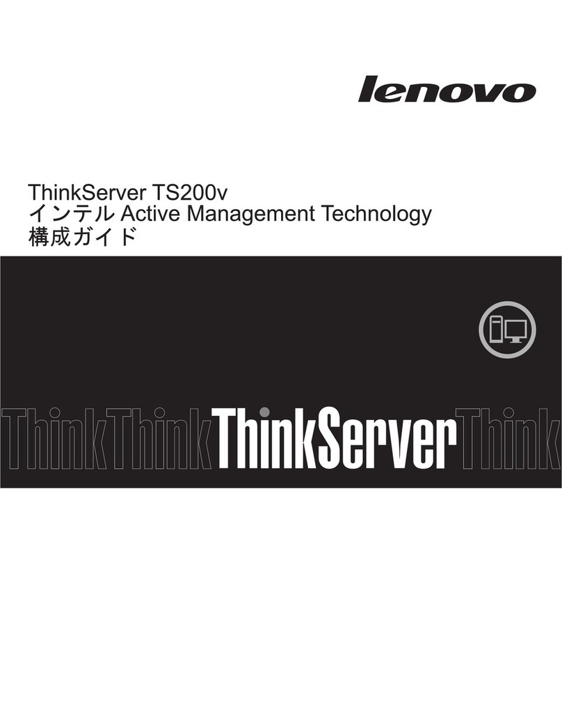 Lenovo ThinkServer TS200v User manual