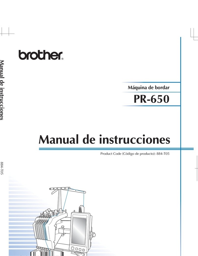 Brother PR-650 Setup guide