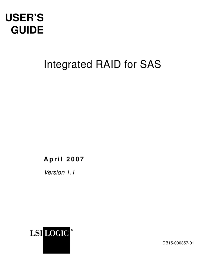 LSI LSI SAS3442X-R User manual