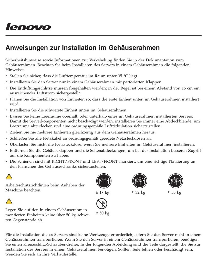 Lenovo ThinkServer RD120 Manual Lenovo ThinkServer RD120 Manual