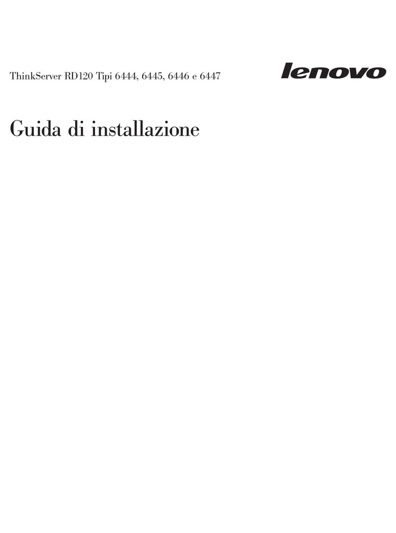 Lenovo ThinkServer RD120 Operating and maintenance manual