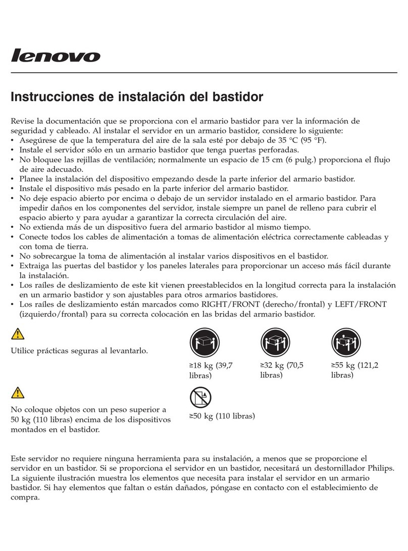 Lenovo ThinkServer RD120 User manual Lenovo ThinkServer RD120 User manual