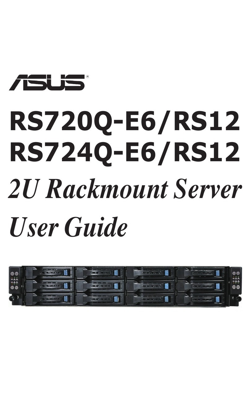 Asus RS720Q-E6 RS12 User manual Asus RS720Q-E6 RS12 User manual