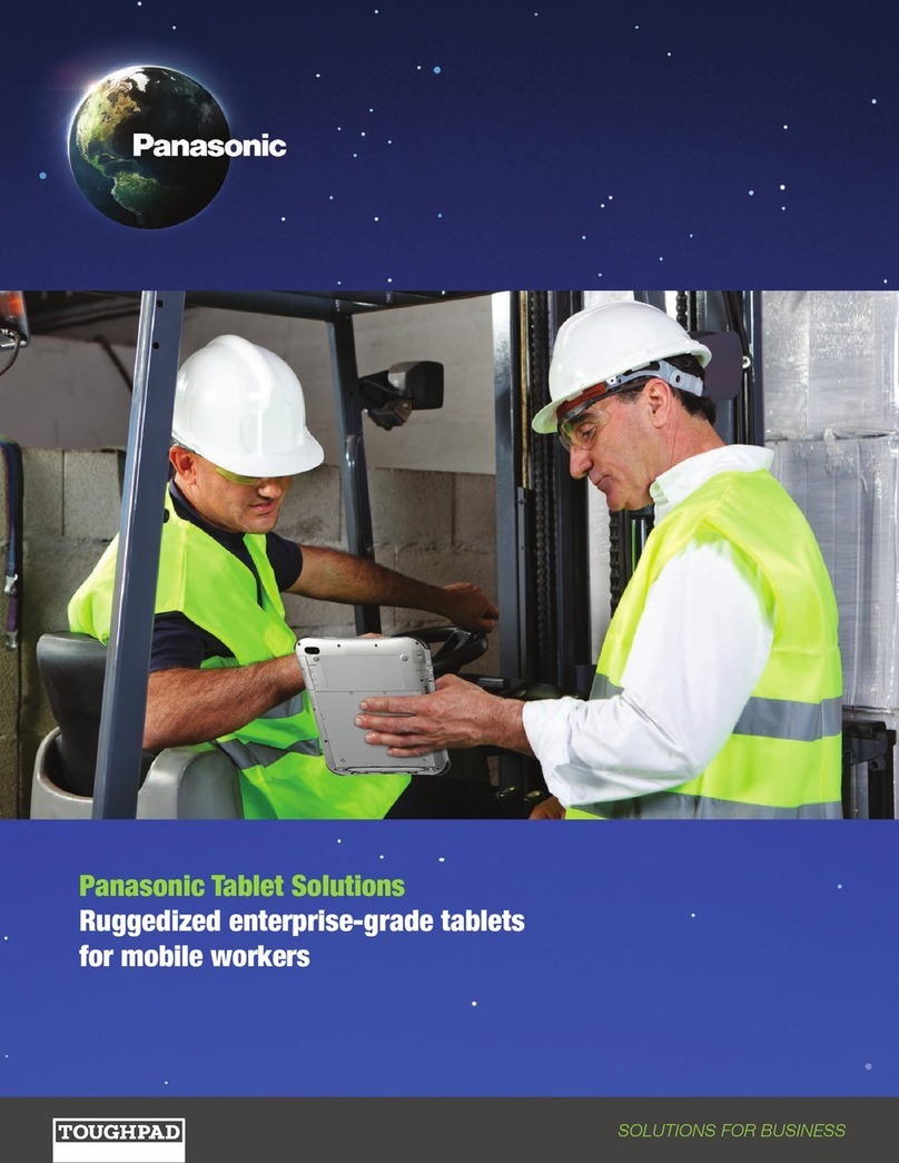 Panasonic Toughbook FZ-A1 User manual