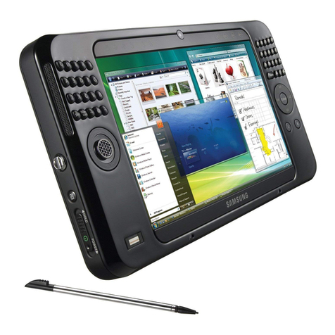 Samsung NP-Q1U - Q1U XP - A110 800 MHz Getting started guide