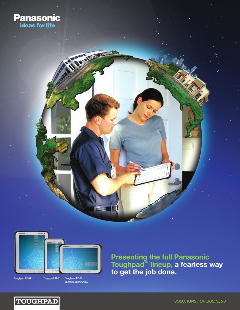 Panasonic Toughbook FZ-A1 User manual
