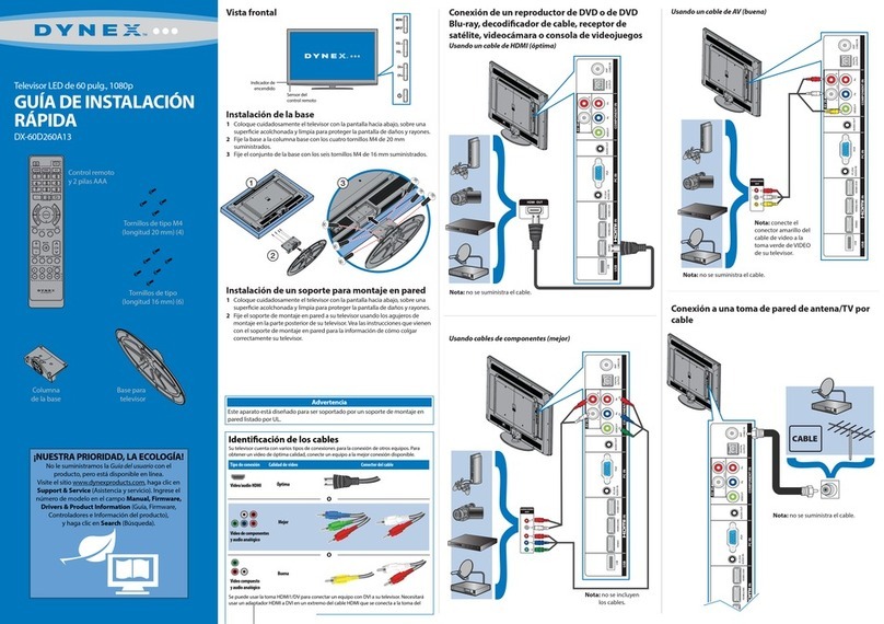 Dynex DX-60D260A13 User manual