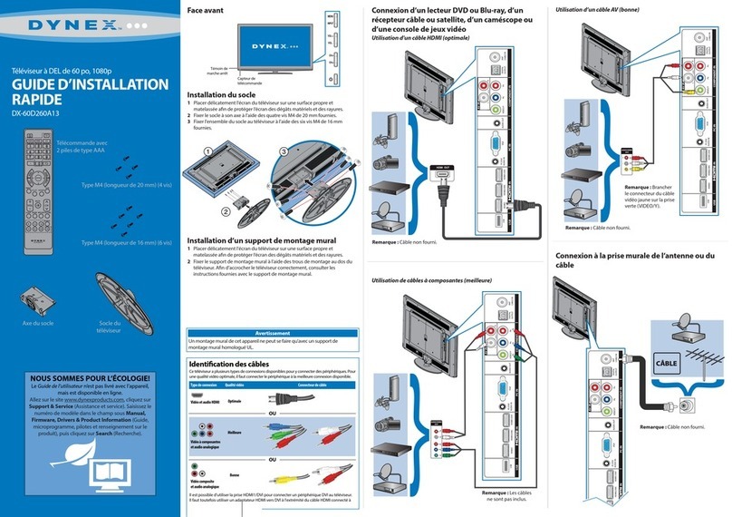 Dynex DX-60D260A13 User manual