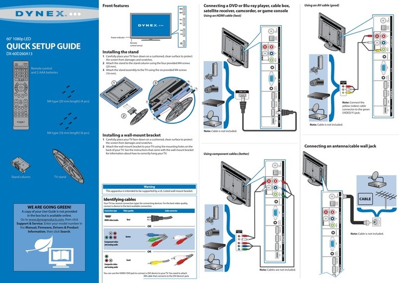 Dynex DX-60D260A13 User manual
