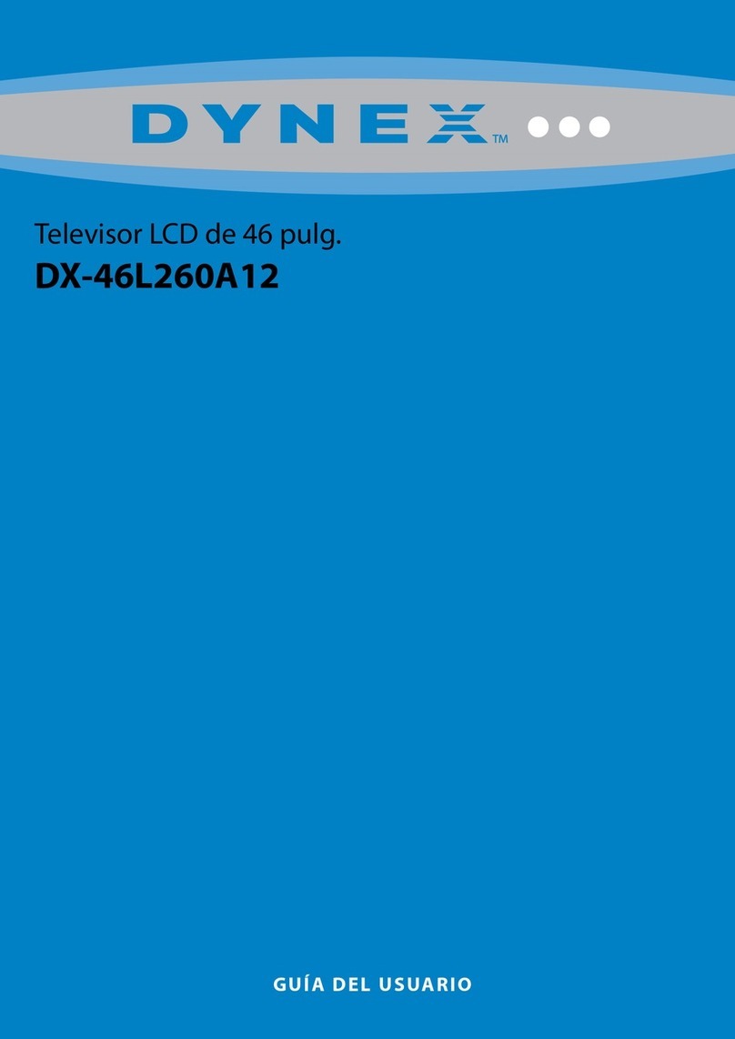 Dynex DX-46L260A12 Quick start guide