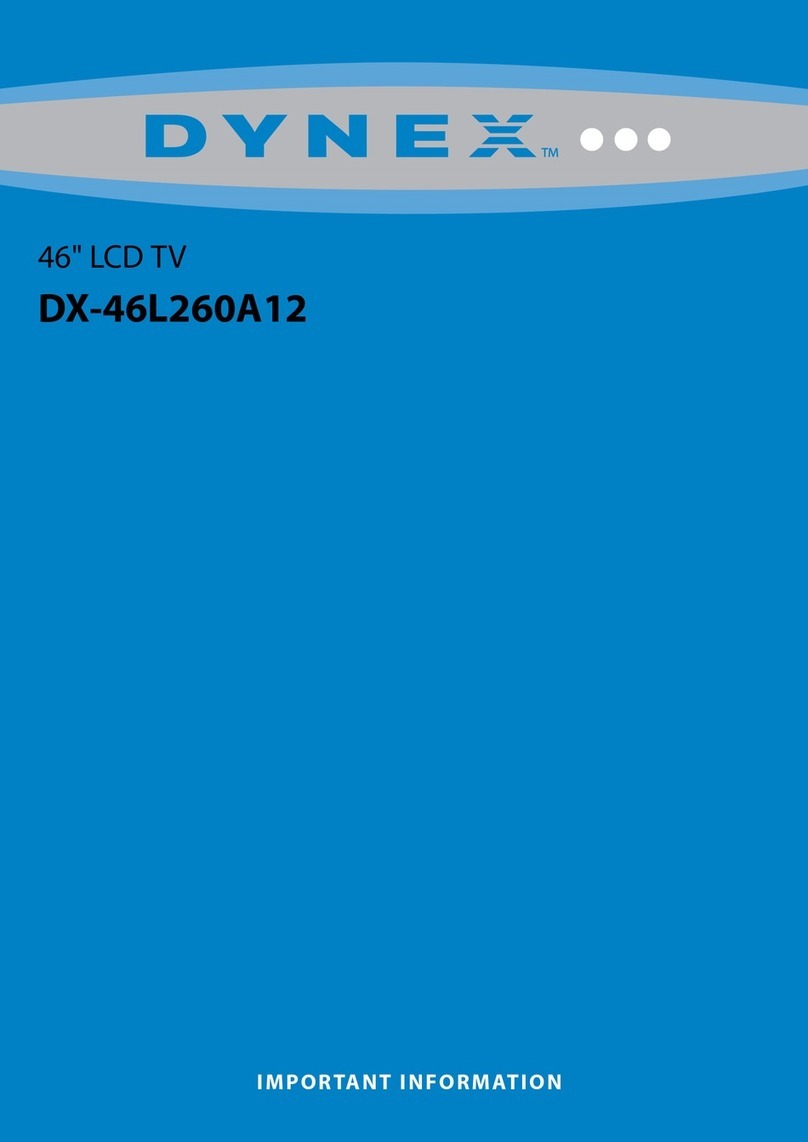 Dynex DX-46L260A12 Operating manual