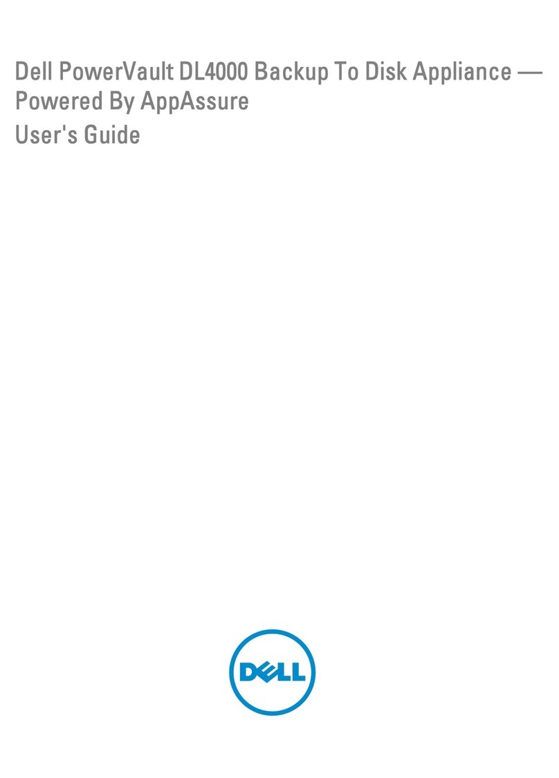 Dell PowerVault DL4000 User manual