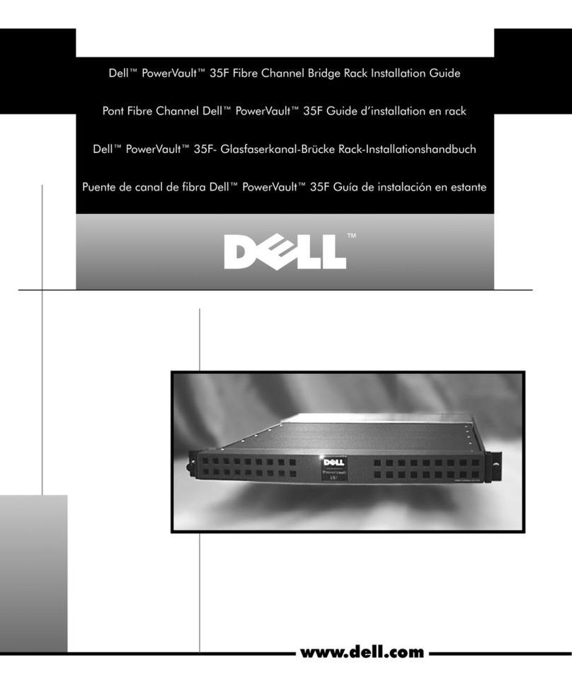 Dell PowerVault 35F User manual Dell PowerVault 35F User manual