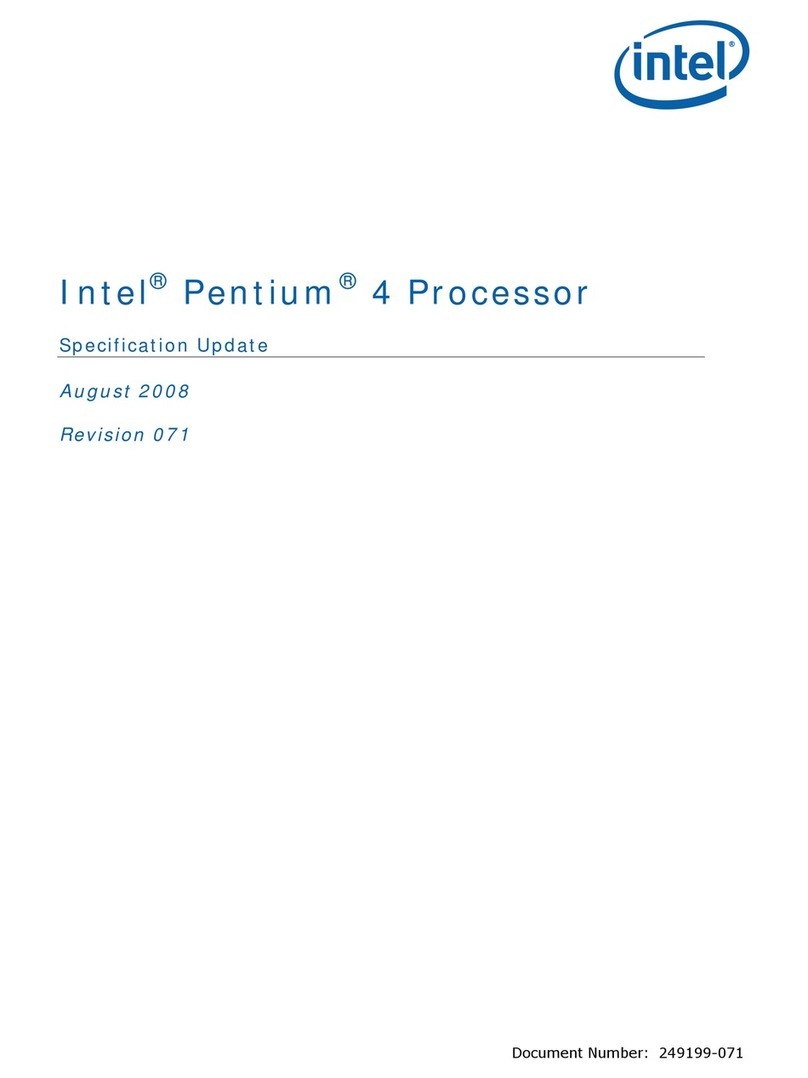 Intel BX80623I52500K User manual