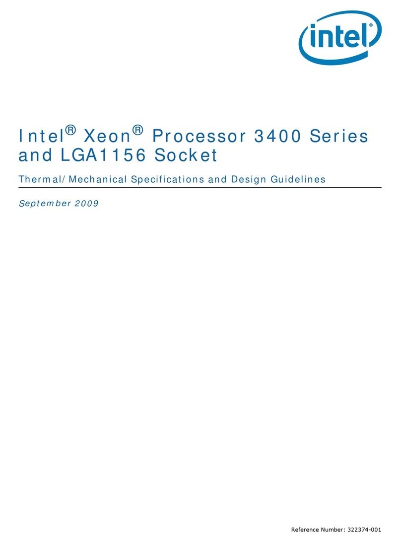 Intel BX80605X3440 - Quad Core Xeon X3440 Service manual