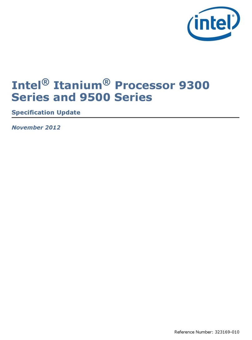 Intel BX80569Q9550 - Core 2 Quad 2.83 GHz... User manual