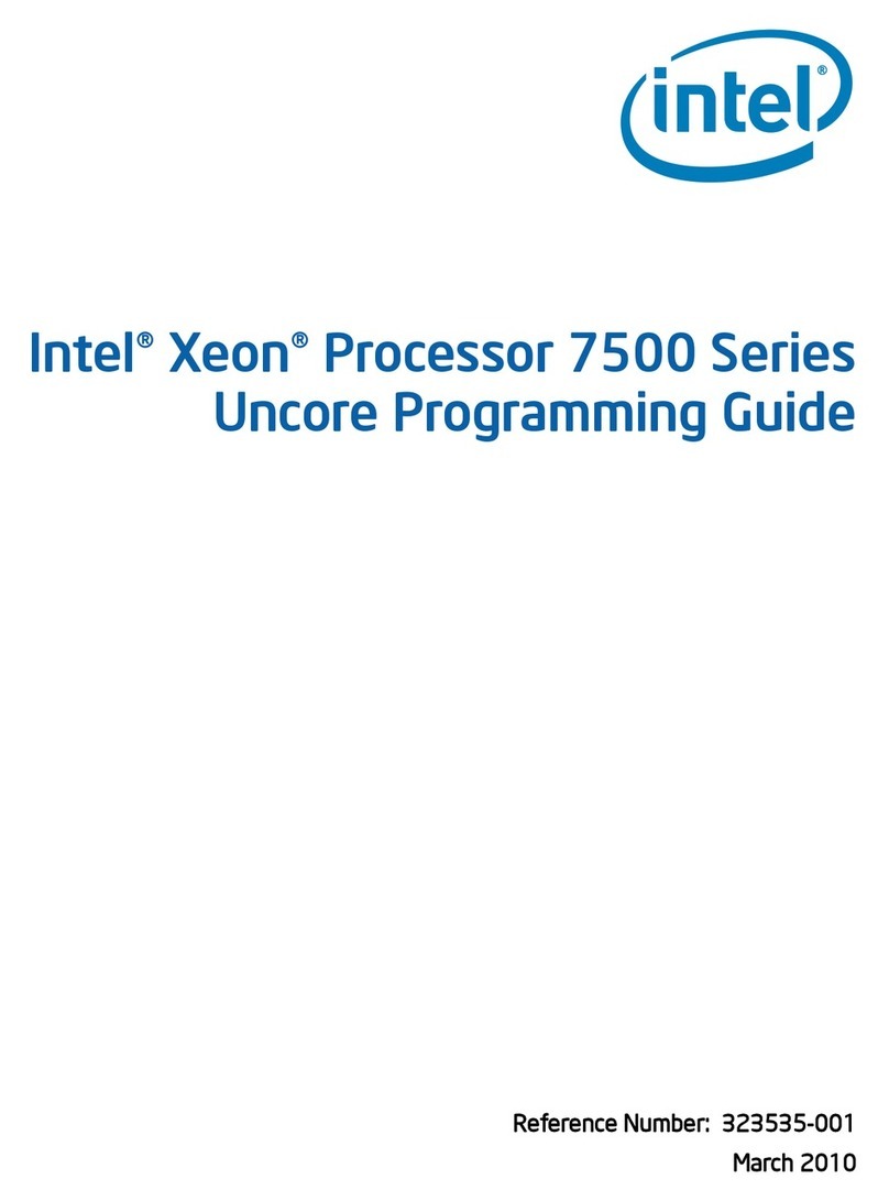 Intel BX80571E7500 - Core 2 Duo 2.93 GHz Processor Operating instructions