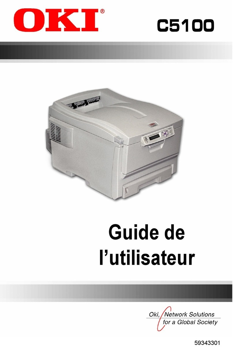 Oki C5100n User manual Oki C5100n User manual