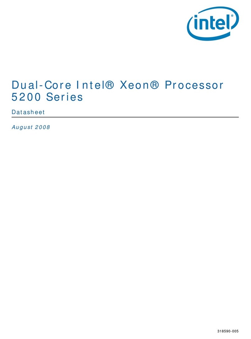 Intel L5310 - Cpu Xeon Quad-Core Lv 1.6Ghz Fsb1066Mhz 8M Fc-Lga6... User manual