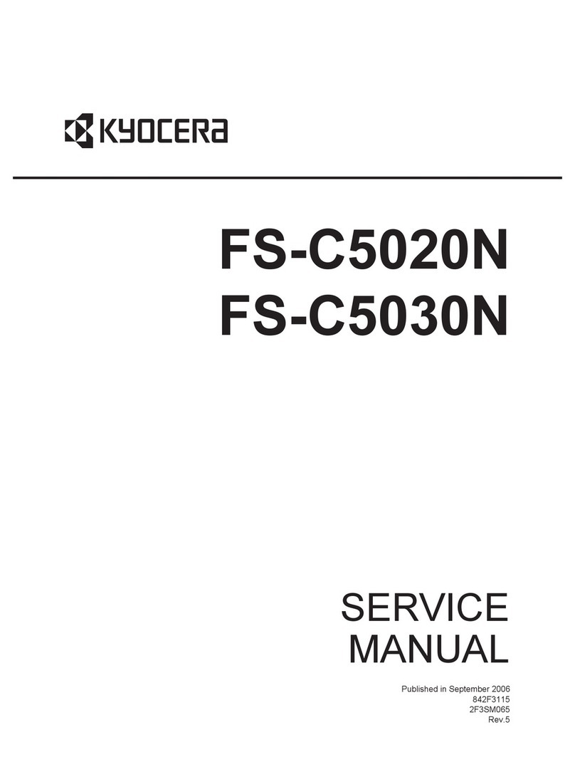Kyocera C5020N - FS Color LED Printer User manual