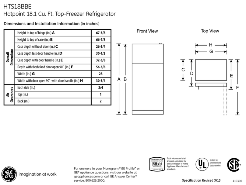 Hotpoint HTS18BBEWW Manual