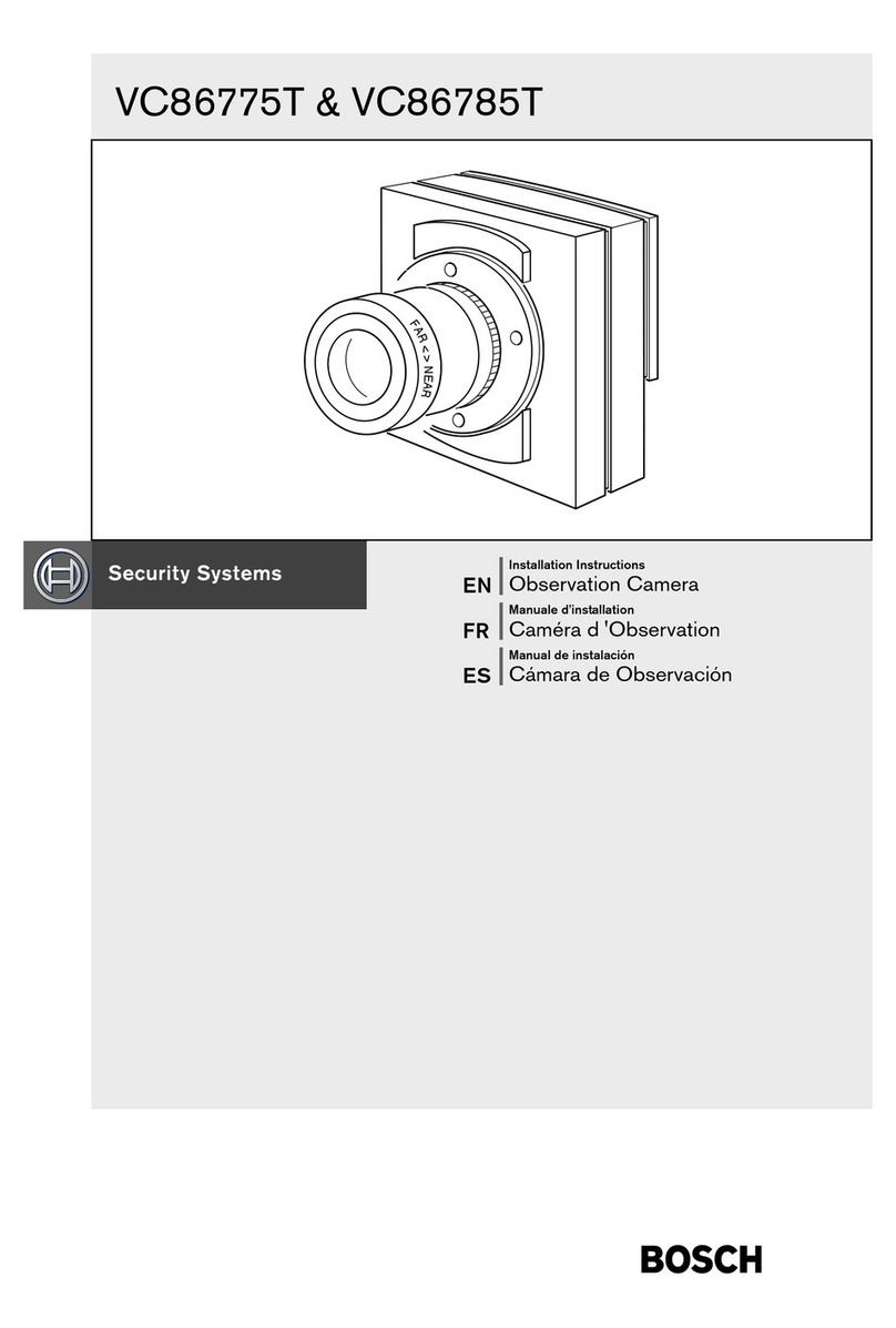 Bosch VC86775T User manual
