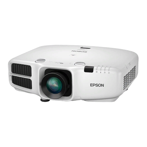 Epson PowerLite Pro G6050W Operation guide