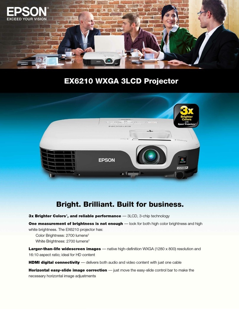 Epson EX6210 Installation instructions