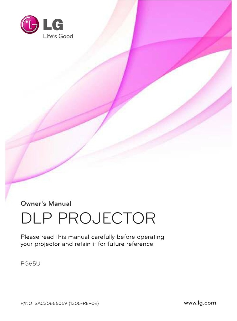 LG PG65U User manual
