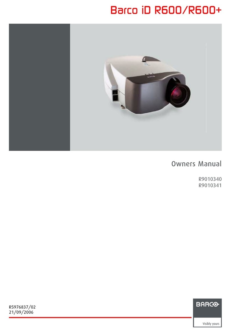 Barco iD R600 User manual