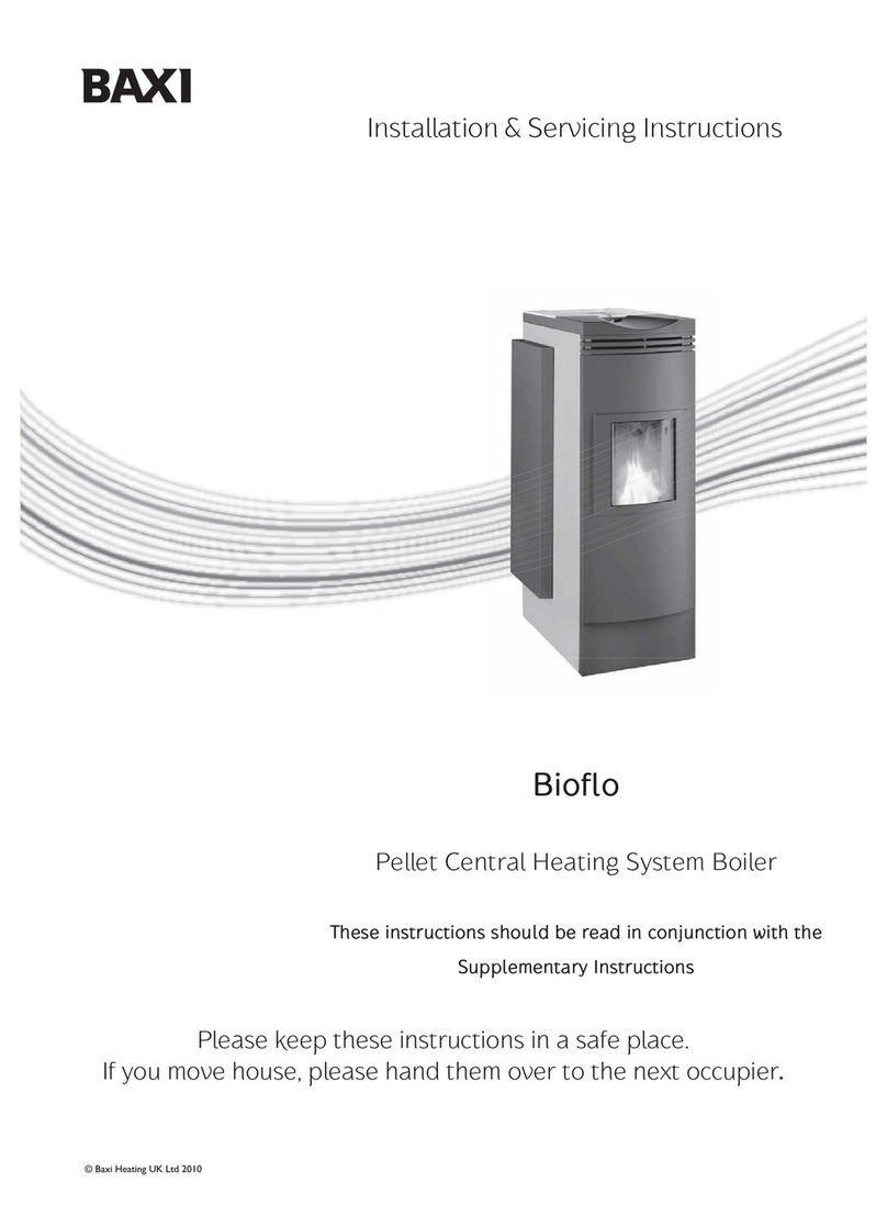 Baxi Bioflo Installation & servicing instructions