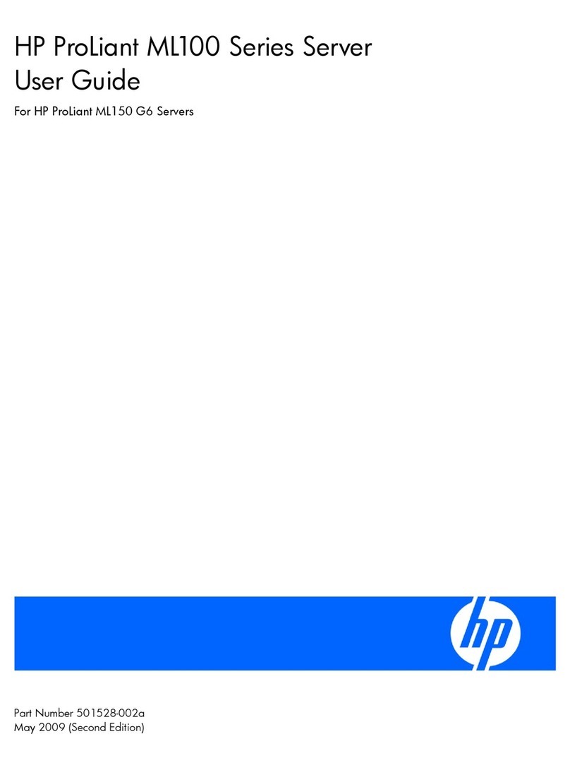HP ProLiant ML100 Series User manual