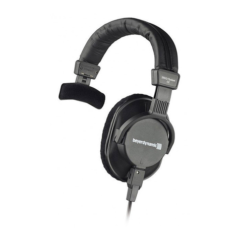 Beyerdynamic DT 297 User manual