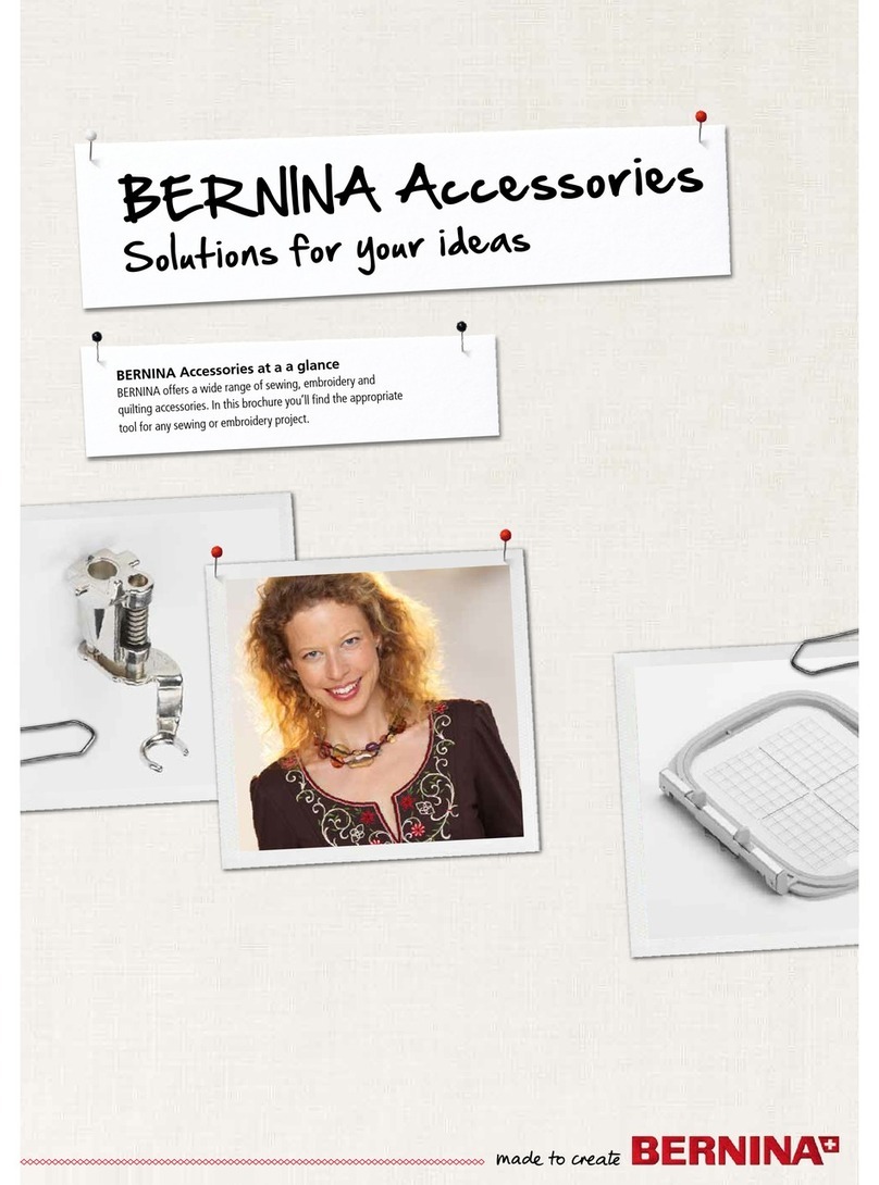 Bernina Accessories At-a-glance reference guide