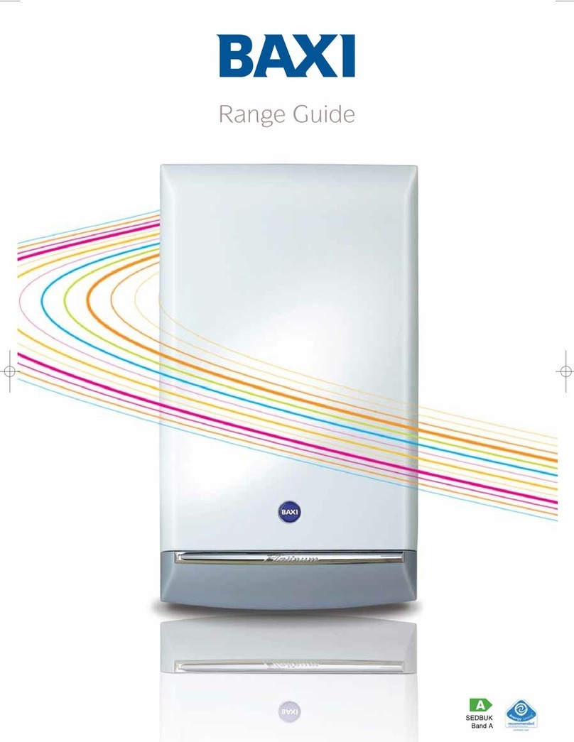 Baxi D SERIES User manual