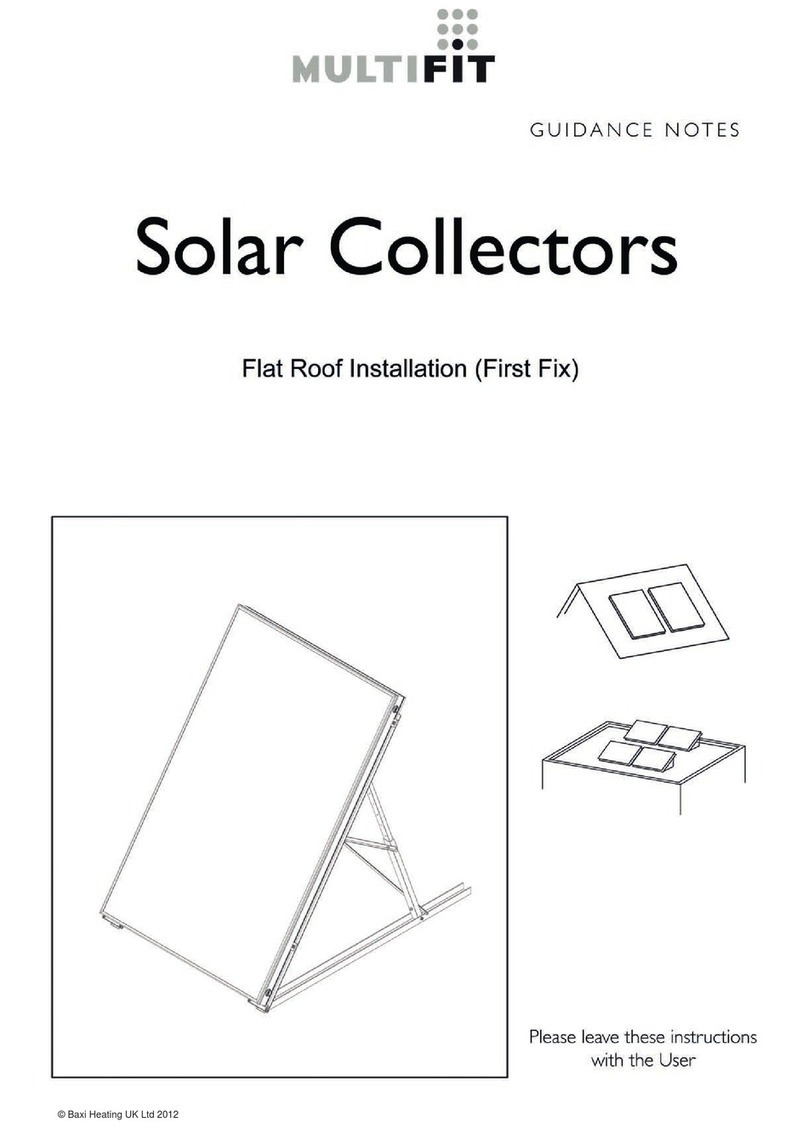 Baxi MULTIFIT SOL 200 L User manual Baxi MULTIFIT SOL 200 L User manual