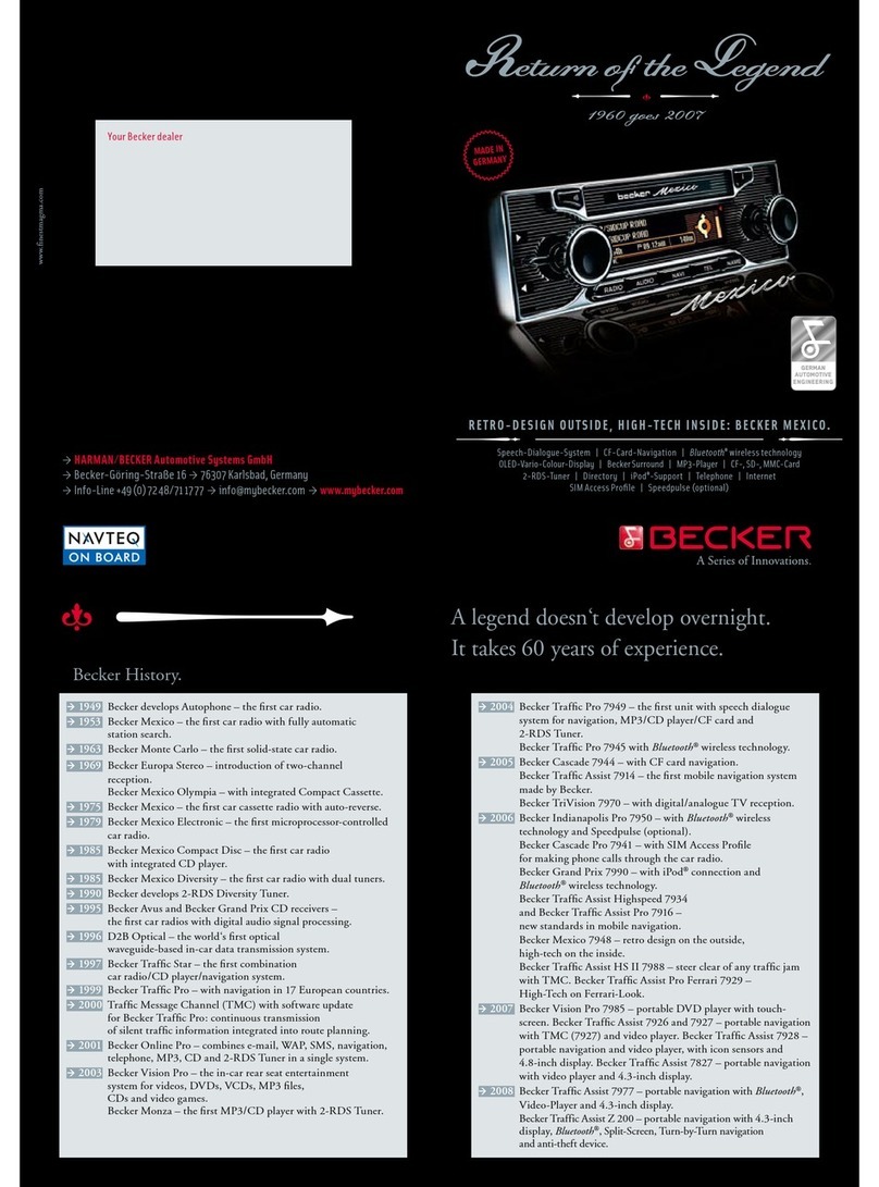 Becker Mexico 7948 specification